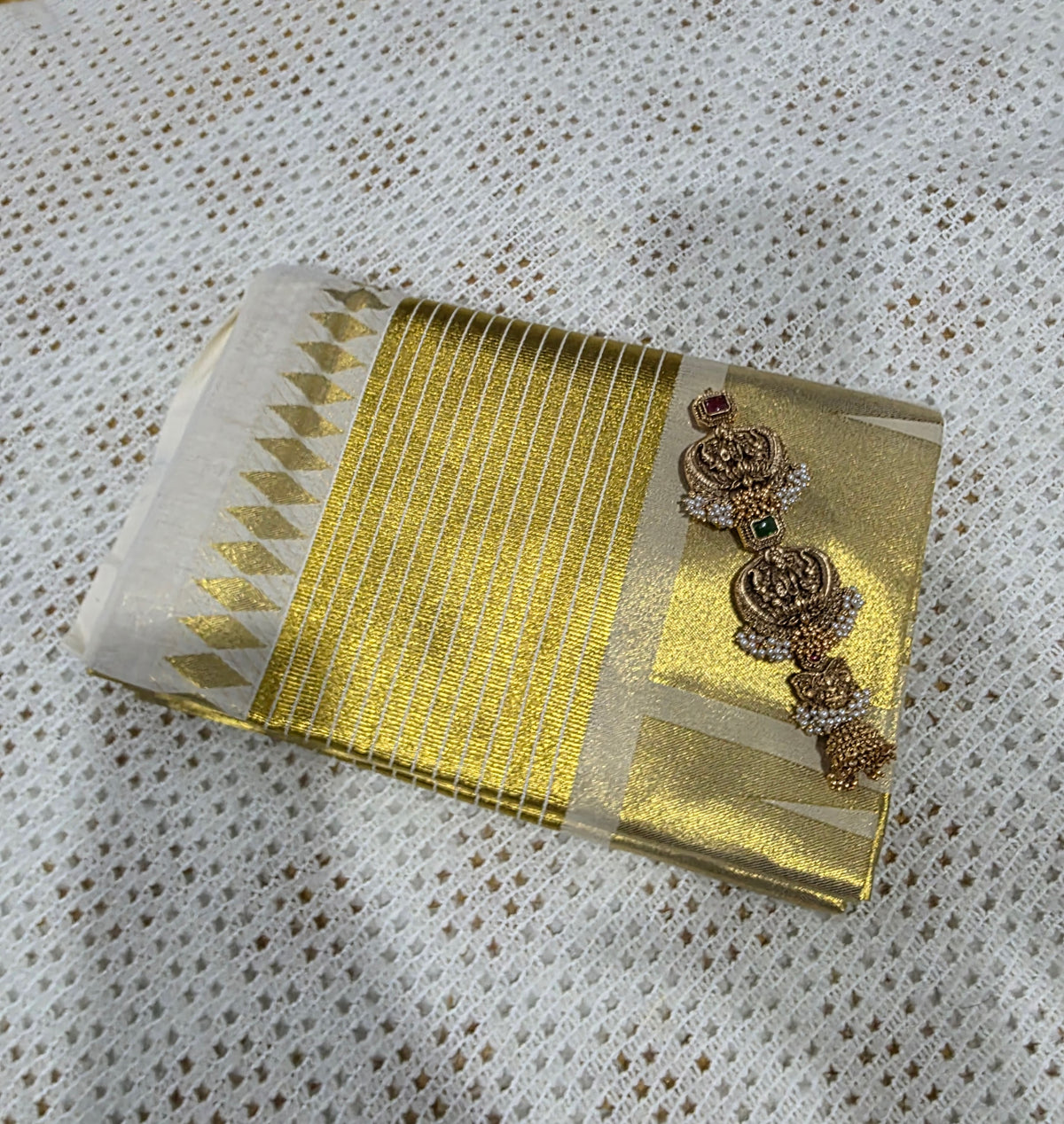 Hand loomed Kerala Saree